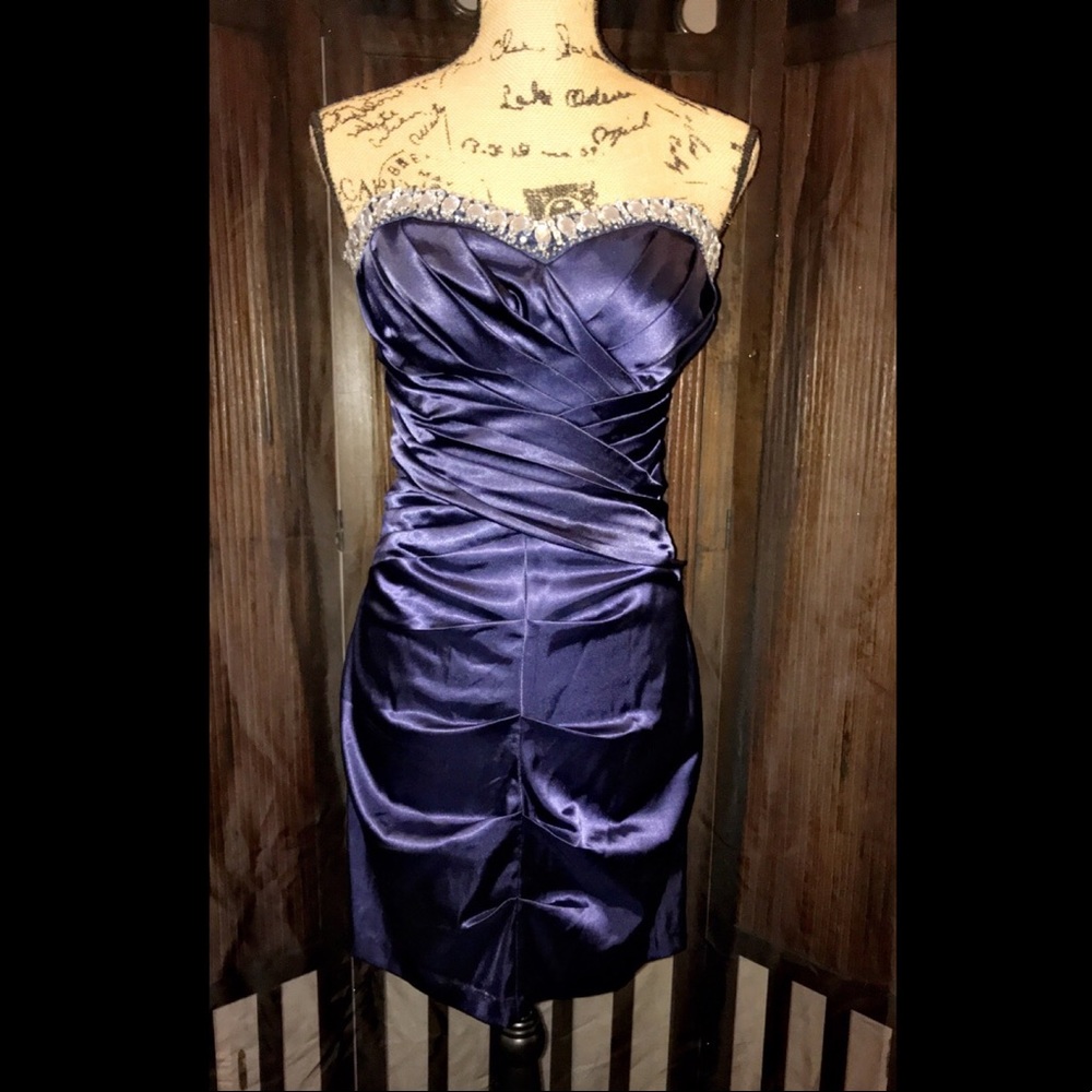 Strapless Cocktail Dress